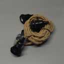 LYOOWNG 3 Light Plug in Pendant Light Cord, 25FT Hanging Lights with Plug in Cord, Hemp Rope Hanging Light Kit with 2 Way Switch, Farmhouse Pendant Light Kits DIY HangingLight