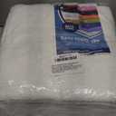 Towel and Linen Mart 100% Cotton White 6 Pack Bath Towel Set, Quick Dry, Super Absorbent, Light Weight, Soft Feel for Hotel, Spa and Bathroom (27 X 54) (White, 27 x 54 6 Pack)