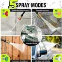 Pressure Washer, Power Washer with 4 Quick Connect Nozzles 1 Foam Cannon, High Pressure Cleaning Machine for Cars/Fences/Driveways/Patios/Farms/Home Cleaning