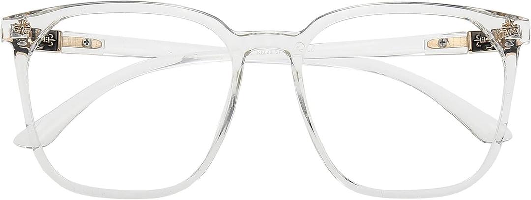 GUDVUE Blue Light Glasses For Woman, Computer Reading/Gaming/Phones Glasses, Anti Glare/UV400/Eye Strain, Cat Eye (Clear Pro)