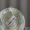 HG POWER 6 Inch Soffit VentRound Air Vent Cover with Louver, ABS Adjustable Ceiling Vent Covers for Living Room, Bathroom, Kitchen, Greenhouse, Ventilation System, White - Opening Size 5.75"