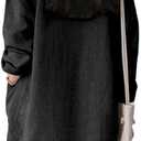 IDEALSANXUN Womens Linen Blazer Casual Long Sleeve Lightweight Spring Summer Jackets, Medium