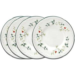 Pfaltzgraff Winterberry Appetizer Plate Set, 6", Assorted