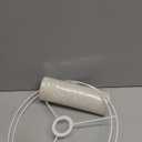 Nintiue Upgraded Modern Arc Dimmable Tall Standing Floor Lamp with Linen Shade, 1200 Lumens LED Bulb Included, for Living & Reading Room, Bedroom, Office & Nursery, Gold