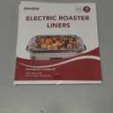 Electric Roaster Liners(10 Liners), 18" x 34" Disposable Roaster Liners Fit 16, 18, 22 Quart Roasters Cooking Bags for Instant Cleanup