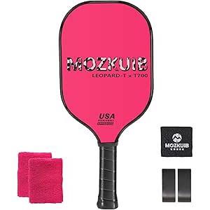 Pickleball Paddle, T700 Carbon Fiber Surface, Lightweight 16mm Professional Pickleball Racquet for Control
