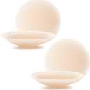 SKYASIA Nipple Covers for Women-Adhesive Silicone Breast Petals Reusable Pasties Sticky bra for All Dresses (M)