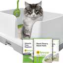 Purina Tidy Cats Non Clumping Litter System, Breeze XL All-in-One Odor Control & Easy Clean Multi Cat Box - 18 lb. Box (XL, Gray)