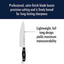 HENCKELS Statement Razor-Sharp 8-inch Chef Knife, German Engineered Informed by 100+ Years of Mastery, Black/Stainless Steel