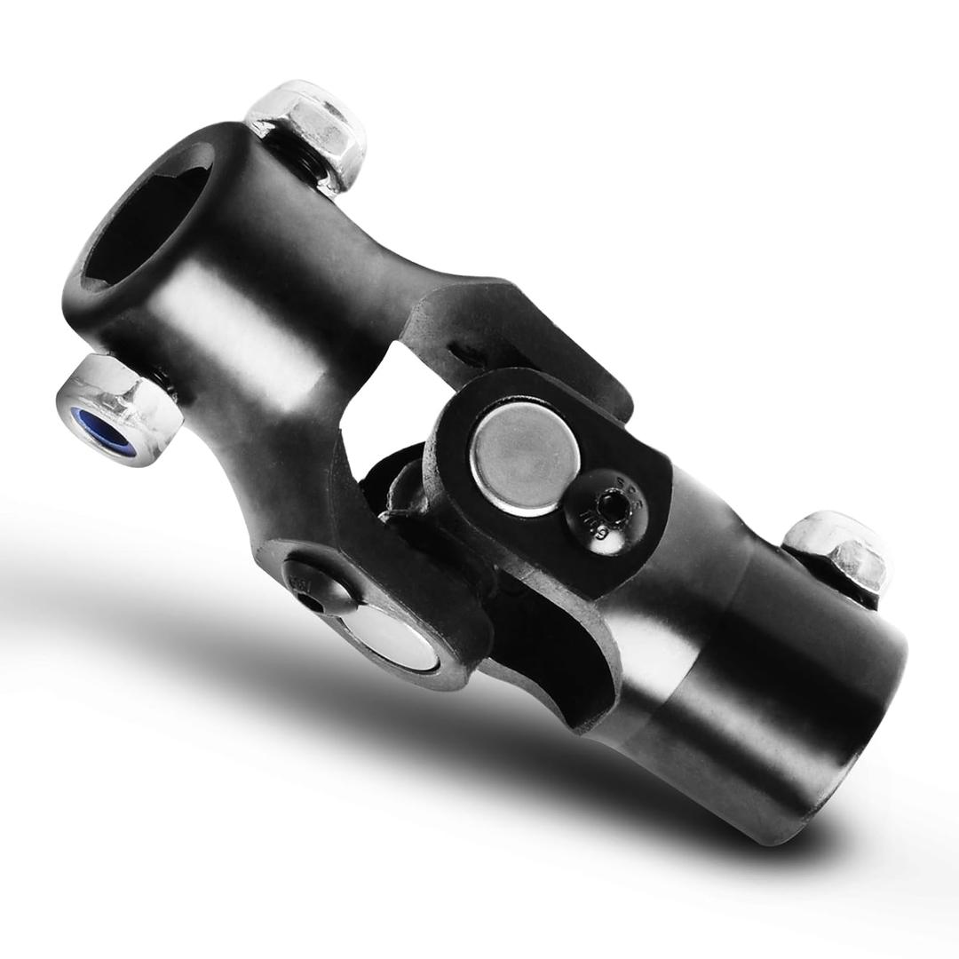 Universal Steering Shaft U Joint Shaft 5/8"- 36 Spline x 3/4" DD Working Angle 35 Degree Length 83mm Single U Joint