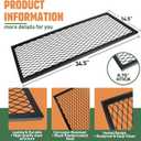 Pellet Grill Storage Shelf Compatible With Traeger Pro 780 and Traeger Ironwood 885, Powder Coated Steel Shelf Increases Extra Storage, Grill Accessories for Traeger Pro 780 and Traeger Ironwood 885