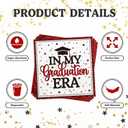 2026 Graduation Party Decorations, 50 Pack Cocktail Napkins for Congratulation Party Decor Supplies, Disposable Paper Napkins for College High School PhD Nurse Law School Graduations