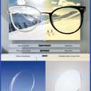 Blue Light Glasses, Stylish Anti Blue Light Blocking Glasses for Computer Reading, Gaming, TV, Phones (Transparent)