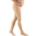 Truform 20-30 mmHg Maternity Compression Pantyhose, Tummy Support for Pregnant Bumps, Beige, Medium