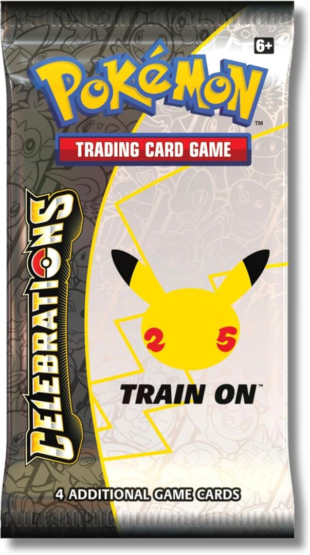 Pokemon Sword & Shield Celebrations Booster Pack