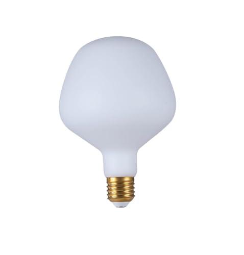 SD LUX Oversized Decorative LED Light Bulbs 12W 1800LM (Eqi. 150W) Dimmable Vintage Edison Bulbs E26 Large Globe Bulb Milky Glass for Home Office,Warm White, 1 Pack (Warm White (3000K), VA132WT)