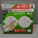 First Alert SMCO210V Precision Detection, 10-Year Battery Smoke and Carbon Monoxide Alarm, 2-Pack