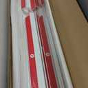 NeatiEase Peel and Stick Wall Molding Kit 6-Frame Premade, Luxe Architectura Wall Moulding Panel Frame, Self Adhesive Wainscoting Panels, Accent Molding Trim for Interior Walls Home Decor (Style 1) (Width:1.4", White)