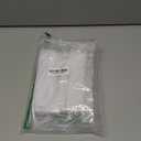 Crweety 50 Pcs White Organza Bags 6x9 Inches, Large Mesh Gift Bags Drawstring, Jewelry Pouches Treat Sachet Goodie Mesh Bag Drawstring for Wedding Party Favors Baby Shower & Easter Gifts (1 Count (Pack of 50))