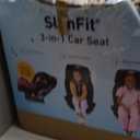 Graco Slimfit 3-in-1 Convertible Car Seat, Ultra-Space-Saving Design, Jarret, Suitable for Rear and Forward-Facing, Highback Booster Seat with 10-Position Headrest