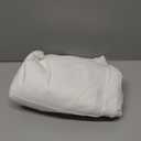 Nautica - Queen Size Bed Skirt, 100% Soft Cotton Twill with a 15" Drop, Split Corners & Reinforced Top Panel, Machine Washable Bedding (Solid White)