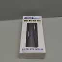 TV Antenna for Smart TV,100+ Miles Range Digital TV Antenna for Local Channels with Amplifier Signal Booster, Supports 4K 1080p,Indoor Outdoor IPX7 Waterproof,Lightning Protection Glossy Black