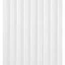N&Y HOME Extra Wide Extra Long Fabric Shower Curtain Liner 108 x 84 inch, Hotel Quality, Washable, White Spa Bathroom Curtains with Grommets, 108"x84"