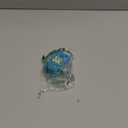 Augeny Mini Car Digital Clock, Adhesive Electronic Small Clock with Clear LCD Screen Bracket Function, Auto Digital Clock Stick On Dashboard, Universal Vehicle Clock Accessories (Blue)