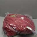 Yousify Womens Winter Ski Suit One Piece Hooded Fur Collar Ski Jumpsuit Snowsuit Outdoor Sports Coat, Small