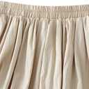 Women's Bubble Skirt White Black Puffy Skort Balloon y2k Going Out One Size Cute Aesthetic Short (Beige)