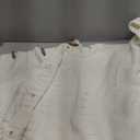 48-Inch Cable Sweater Knit Christmas Tree Skirt with Wooden Toggles, Cream