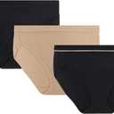 Vanity Fair Women's Underwear Pack of Beyond Comfort Ultimate Stretch Panties (XL)