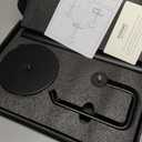 YUMORE Hand Towel Holder Stand Countertop Towel Rack Free Standing Towel Bar Hanger for Bathroom Kitchen Pro Max Matte Black