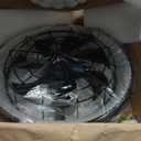 LEDIARY 24” Outdoor RGB Ceiling Fans with Light, IP65 Waterproof Gazebo Fan