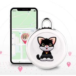 GPS Tracker for Vehicles Cars Kids & Pets Real-Time Tracking Global Coverage No SIM Card/No Subscription Long Standby Mini Waterproof Portable Tracking Device for Dogs Elderly & Assets (Android & iOS)
