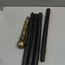 Pimp Cane,Plastic Pimp Canes for Men Gold Walking Cane Prop Costume Accessories,Halloween Staff Ringmaster Joker Cosplay Party