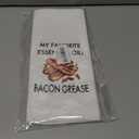 Bacon Towel, 16x24 Inch Funny Kitchen Hand Dishcloth, Absorbent Quick Dry Cloth Dish Tea Towels, Best Housewarming Gifts for Family Friends, Kitchen Table Decoration-A03