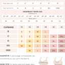 SHAPELLX Wireless Comfy Bra for Women Seamless Bra Non Padded Soft Bralette V Neck Everyday Bras with 4 Rows of Hooks (Blue)