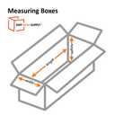 SHIP NOW SUPPLY 18 x 8 x 6 Corrugated Cardboard Boxes, Long 18"L x 8"W x 6"H, Pack of 25 | Shipping, Packaging, Moving, Storage Box for Home or Business, Strong Wholesale Bulk Boxes