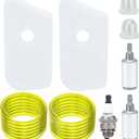 128LD Air Filter Tune Up Kit Compatible with Husq-Varna 124C 124L 125C 125E 125L 125LDX 125R 125RJ 128C 128L 128CD 128LDX 128R 128RJ String Trimmer Parts 530150253