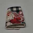 GEEORY Christmas Throw Pillow Covers 12x20 Inch Set of 4, Xmas Trees Balls Santa Reindeer Joy Snowflakes Winter Holiday Farmhouse Decorative Cushion Cases for Home Decoration G613-12