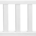 Salcod Toddler Bed Conversion Kit (M12599) - CPSC Certified, Toddler Safe Guardrail Compatible with Davinci Crib: Charlie (M12801), Grove (M9301), Liam (M13401G), Nathan (M12501), White