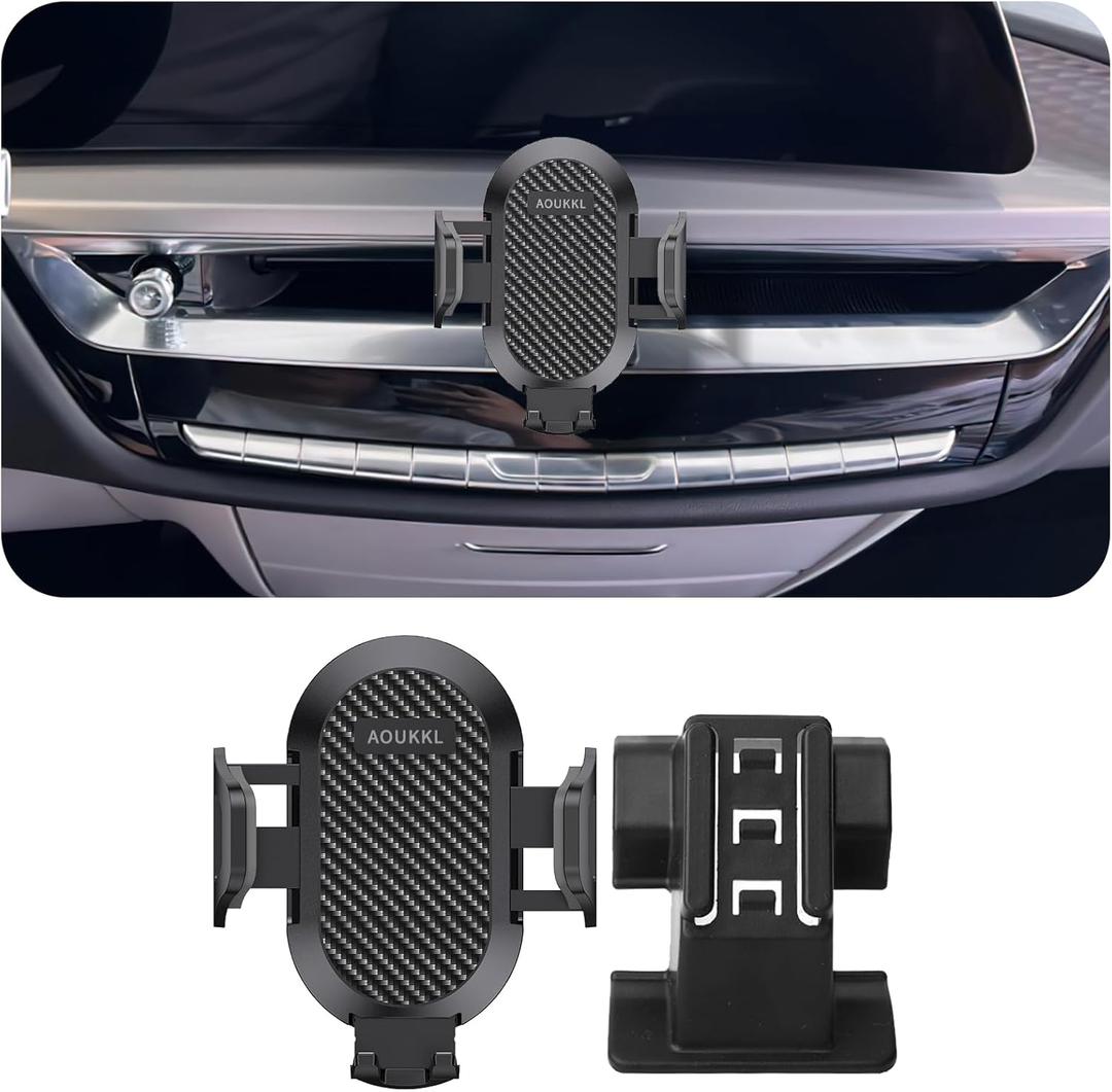 Car Phone Holder Fits for Cadillac Lyriq 2023-2025 Accessories,Thick Cases Friendly,Cell Phone Mount for 4-7 in Phones,360 Degree Rotation,Easy to Install