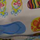 Bluboon Waterproof Beach Tote Pool Bags for Women Ladies Extra Large Carry On Bag With Wet Compartment for Weekender Travel (Slipper)