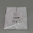 Best Paper Greetings Place Cards for Table Setting - 100-Pack 3.5 x 2 In White & Silver Foil Folded Tents - Wedding & Banquet Seating, Buffet Food Tags & Table Name Cards