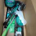 Swiffer Hair Magnet Deluxe Starter Kit with Collapsible Pole, 9 Hair Magnet Dry Cloths, 2 Bonus Mop & Go Wet Cloths