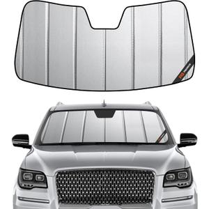 Pigenius Windshield Sun Shade for Lincoln Navigator 2018-2025 Custom Front Window Sunshade - Safeguard