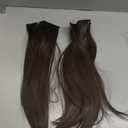 Synthetic Hair Pieces Invisable 20-30Cm Pads Clip In One Piece Extension Top Side Cover Hairpiece(2 pcs,8_12INCHES)