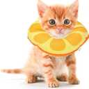 Kitten Cones After Surgery 0-6 Months, Donut Extra Small Kitten Cone Collar Soft to Stop Licking Neck, Elizabethan Kittens e Collar for Recovery, xs Small Cat Cone Spray, Pet Soft Cone for Cats