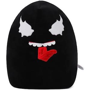 Global Park Venom Plush Toys with Elastic Tongue 17in, Stuffed Pillow Cute Animal Doll Soft Plushies Gift for Boys Girls